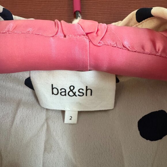 ba&sh polka dot blouse (Medium) - Picture 2 of 3